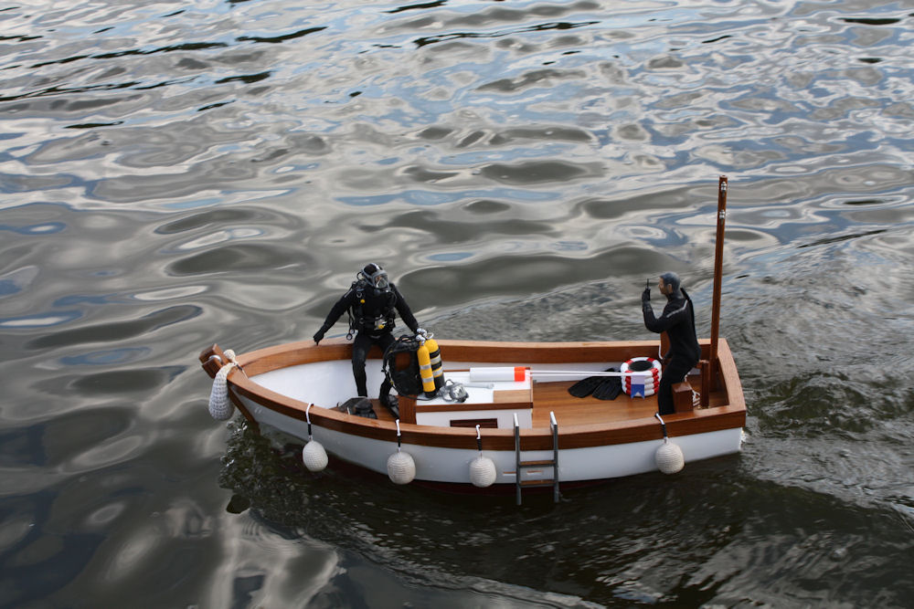 Boat on the mote