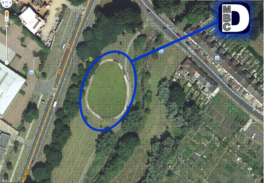 DMBC pond location in Opington DMBC pond location in Opington